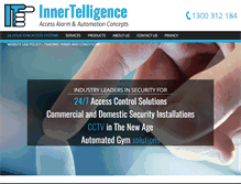 Tablet Screenshot of innertelligence.com.au